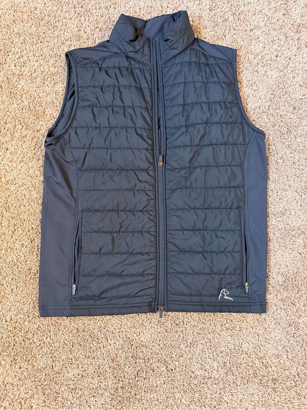 Rhoback Men’s Quilted Vest - Black